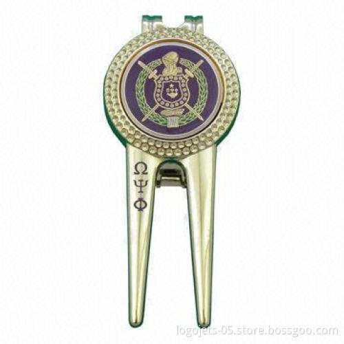 Golf Divot Tools with Strong Magnet or Clip on Back